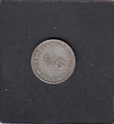Beschrijving: 1/4 Gulden 